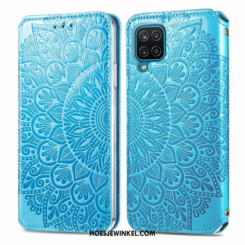 Bescherming Hoesje voor Samsung Galaxy M12 / A12 Folio-hoesje Mandala