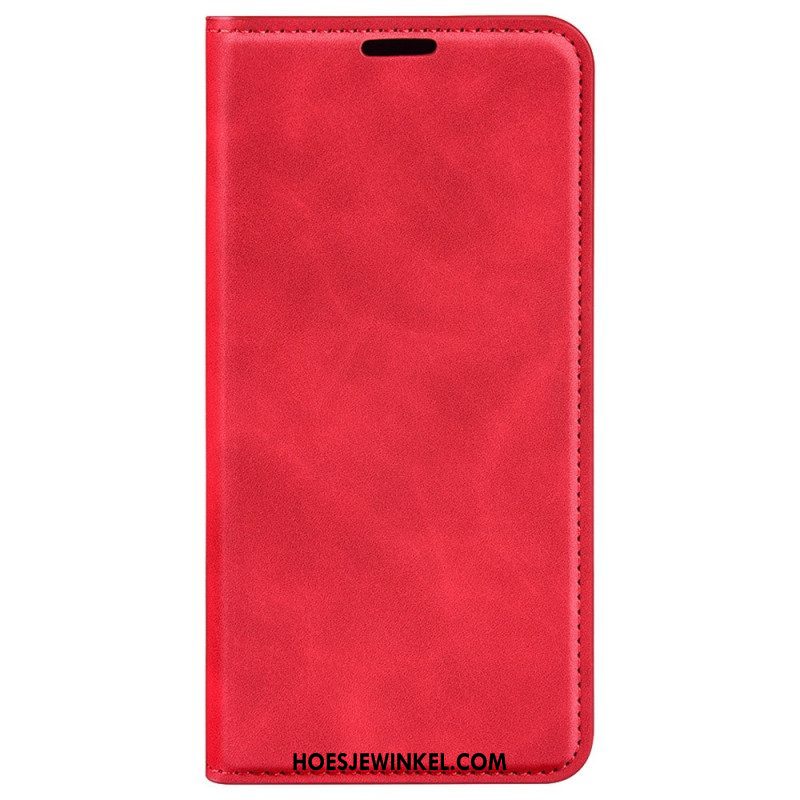 Bescherming Hoesje voor Samsung Galaxy M13 Folio-hoesje Leer-effect