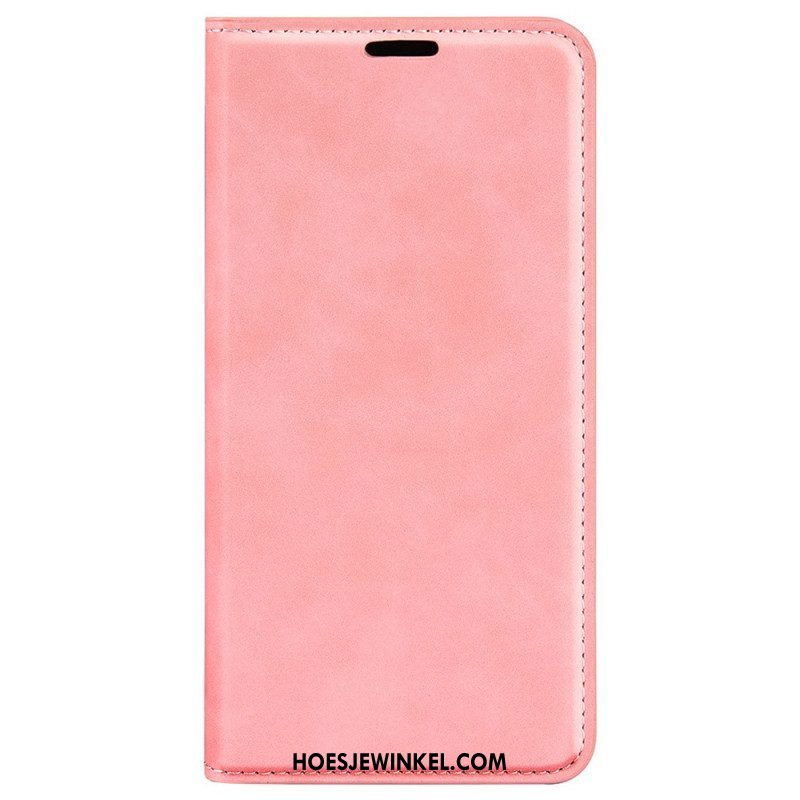 Bescherming Hoesje voor Samsung Galaxy M13 Folio-hoesje Leer-effect