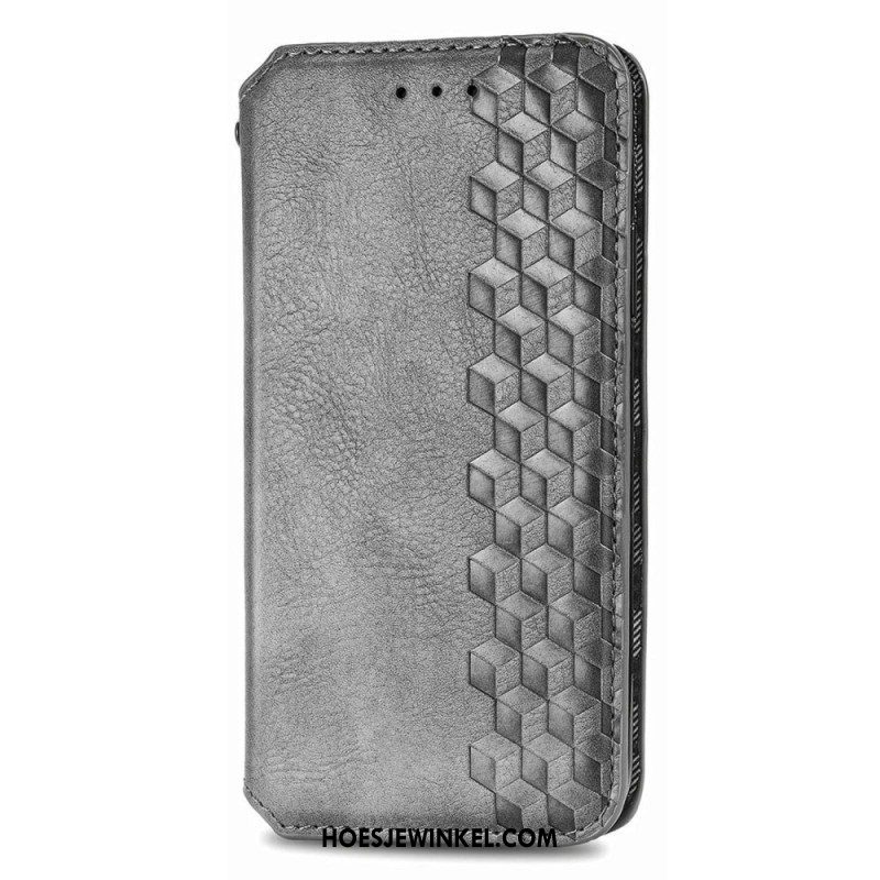 Bescherming Hoesje voor Samsung Galaxy M13 Folio-hoesje Patroon Met Leereffect