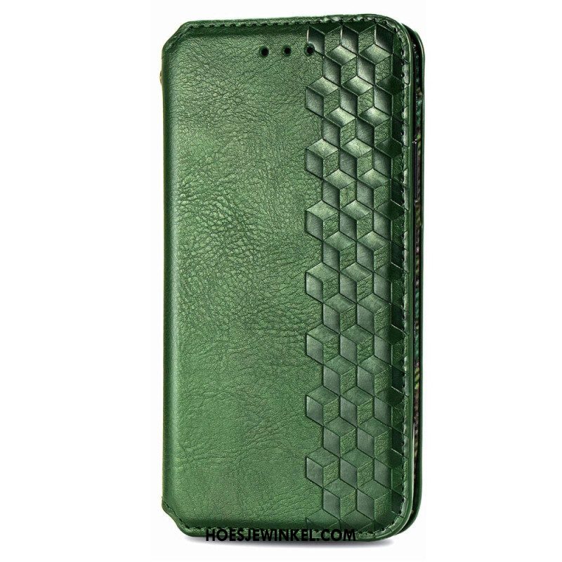 Bescherming Hoesje voor Samsung Galaxy M13 Folio-hoesje Patroon Met Leereffect
