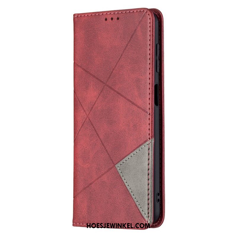 Bescherming Hoesje voor Samsung Galaxy M32 Folio-hoesje Artistieke Stijl