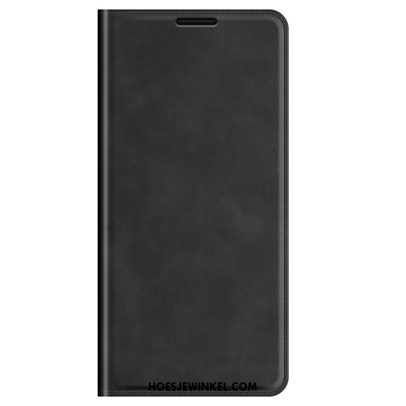 Bescherming Hoesje voor Samsung Galaxy M32 Folio-hoesje Stijl Lederen Ontwerp