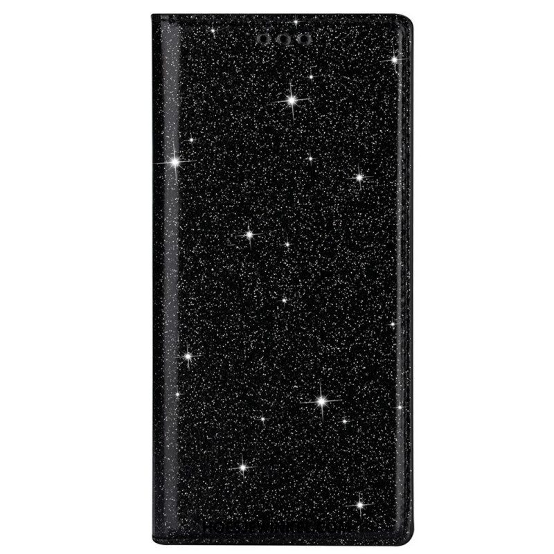 Bescherming Hoesje voor Samsung Galaxy M51 Folio-hoesje Paillettenstijl