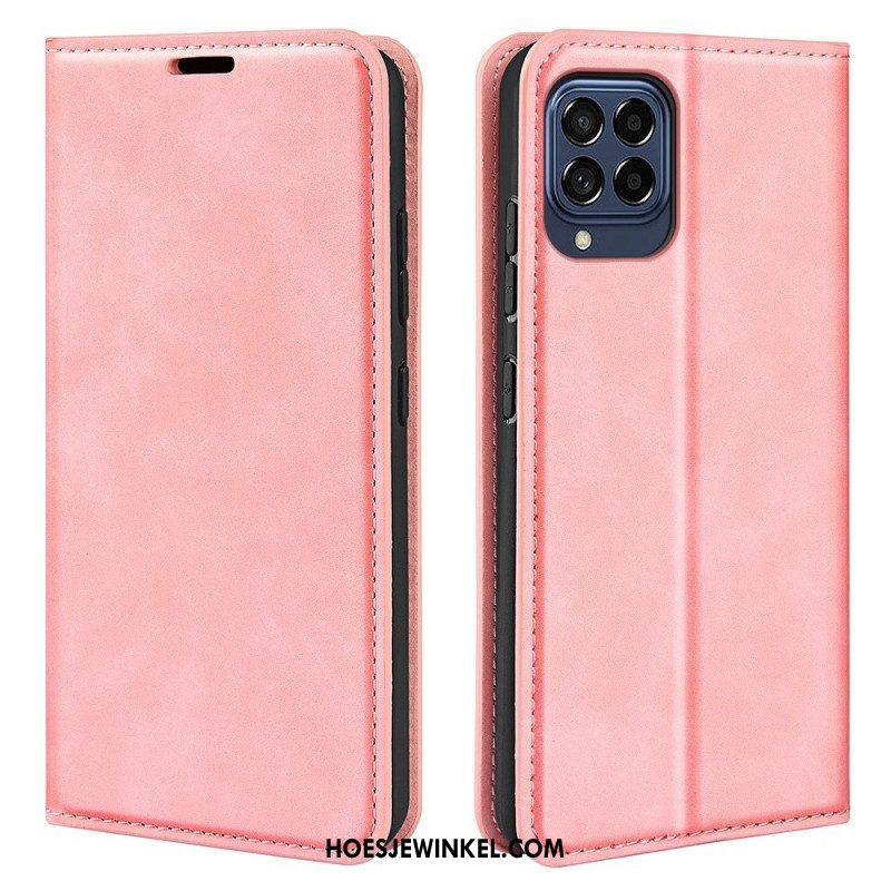 Bescherming Hoesje voor Samsung Galaxy M53 5G Folio-hoesje Huid-touch Zachtheid