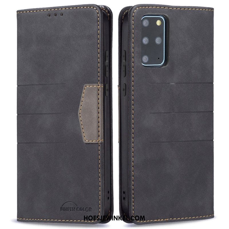 Bescherming Hoesje voor Samsung Galaxy S20 Plus / S20 Plus 5G Folio-hoesje Binfen-kleur