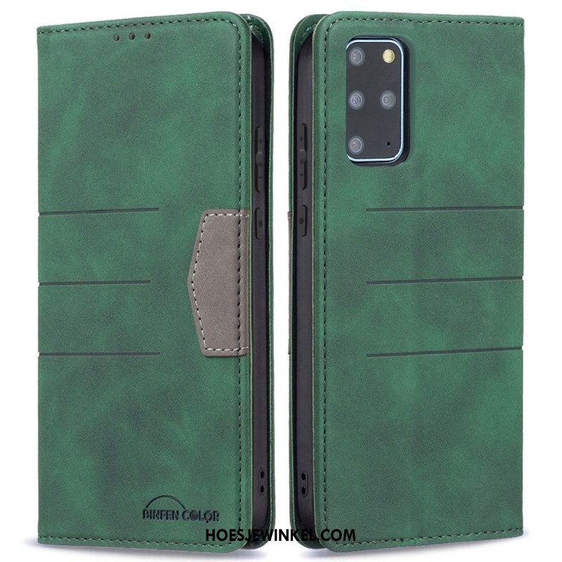 Bescherming Hoesje voor Samsung Galaxy S20 Plus / S20 Plus 5G Folio-hoesje Binfen-kleur