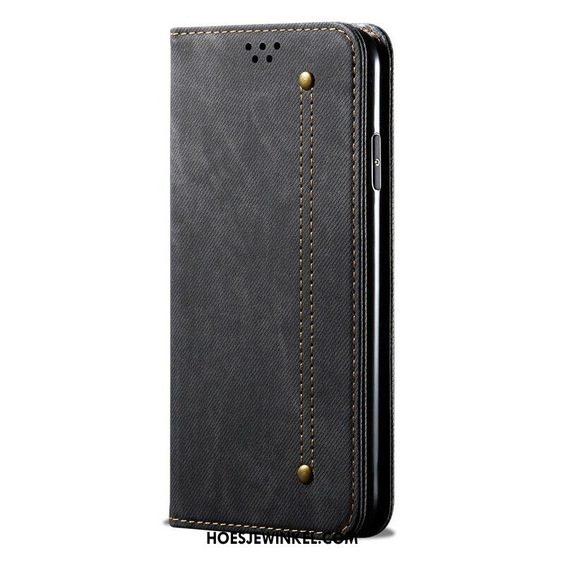 Bescherming Hoesje voor Samsung Galaxy S20 Plus / S20 Plus 5G Folio-hoesje Spijkerstof