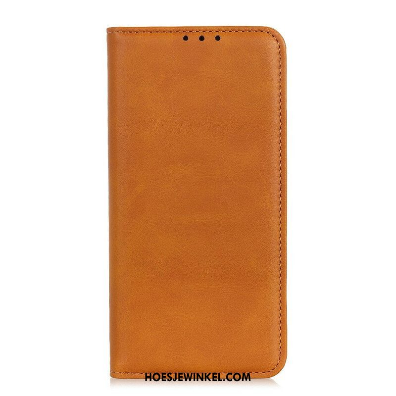 Bescherming Hoesje voor Samsung Galaxy S21 5G Folio-hoesje Gespleten Leer