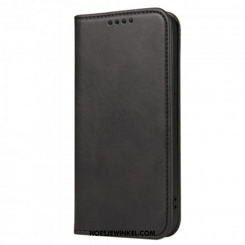 Bescherming Hoesje voor Samsung Galaxy S21 5G Folio-hoesje Leereffect In Zakelijke Stijl