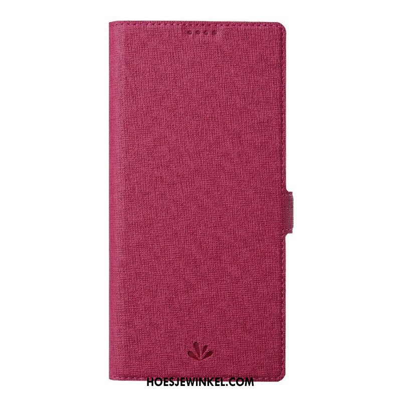 Bescherming Hoesje voor Samsung Galaxy S21 FE Folio-hoesje Getextureerd