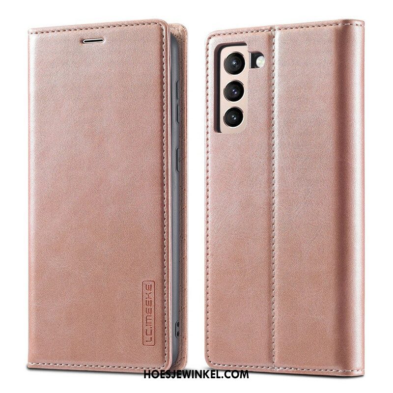 Bescherming Hoesje voor Samsung Galaxy S21 FE Folio-hoesje Lc.imeeke Toekomst