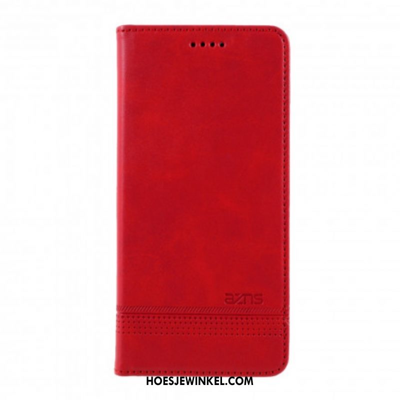 Bescherming Hoesje voor Samsung Galaxy S21 Plus 5G Folio-hoesje Azns Leerstyling