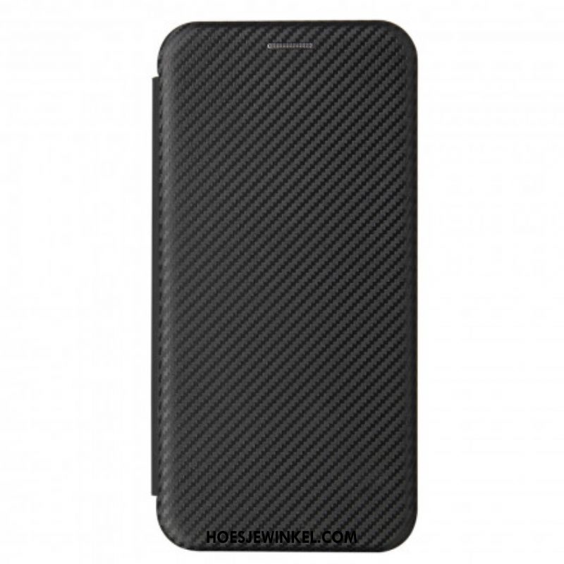 Bescherming Hoesje voor Samsung Galaxy S21 Plus 5G Folio-hoesje Koolstofvezel