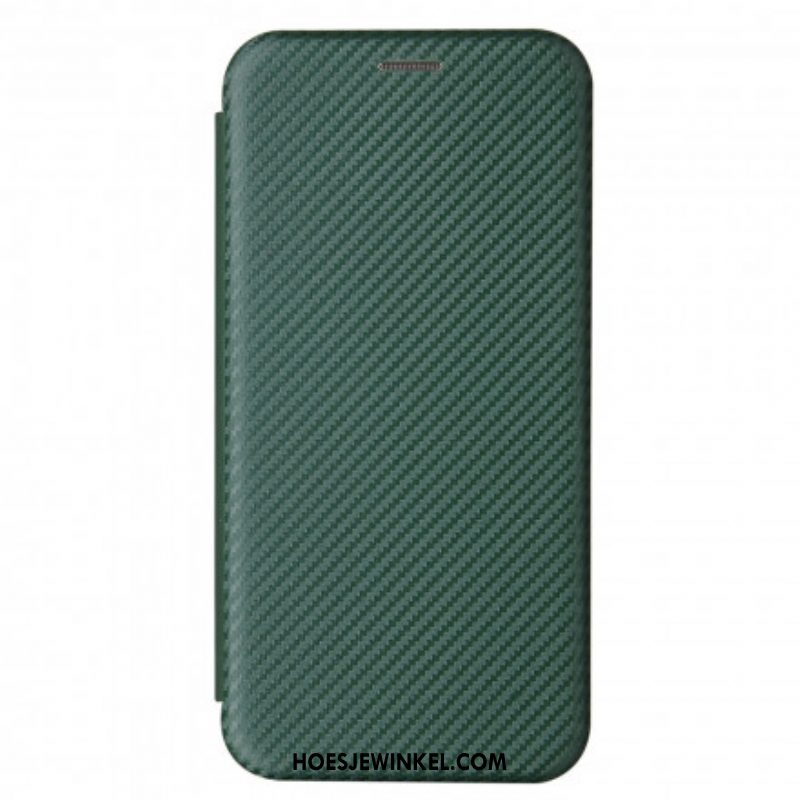 Bescherming Hoesje voor Samsung Galaxy S21 Plus 5G Folio-hoesje Koolstofvezel