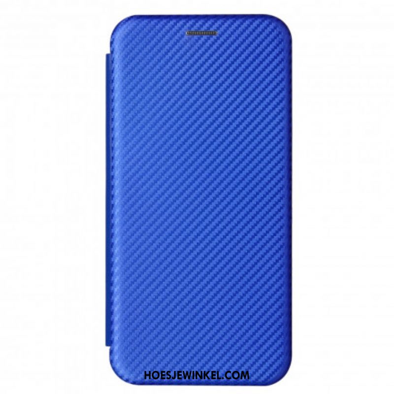 Bescherming Hoesje voor Samsung Galaxy S21 Plus 5G Folio-hoesje Koolstofvezel