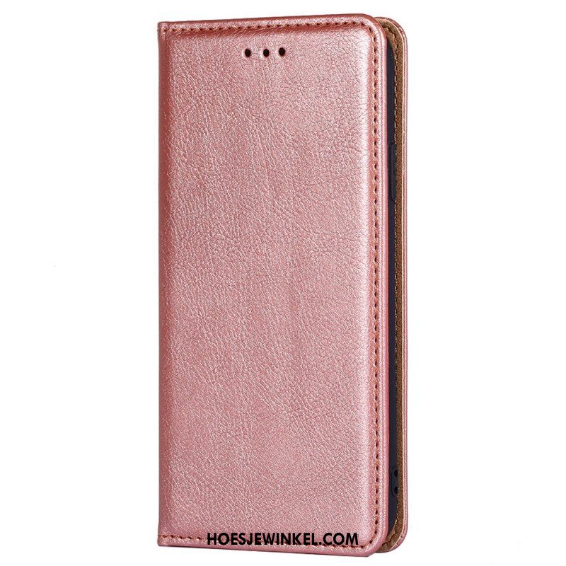 Bescherming Hoesje voor Samsung Galaxy S22 5G Folio-hoesje Effen Kleur