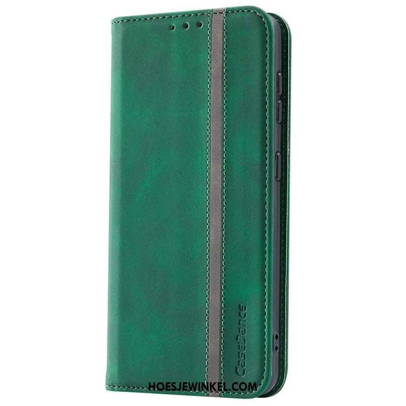 Bescherming Hoesje voor Samsung Galaxy S22 5G Folio-hoesje Kunstleer Casedance