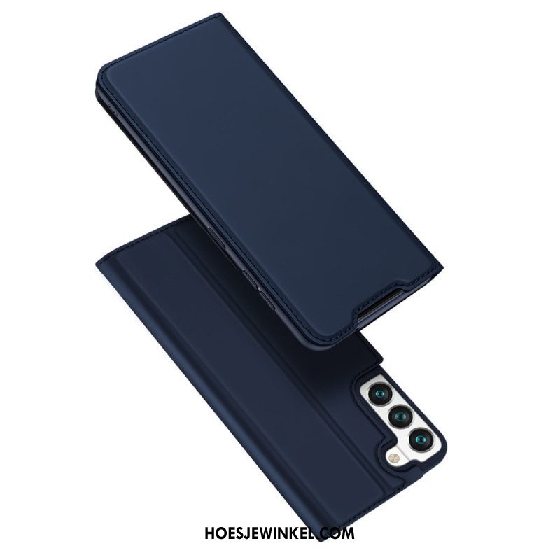 Bescherming Hoesje voor Samsung Galaxy S22 5G Folio-hoesje Skinpro Dux Ducis