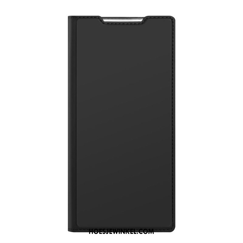 Bescherming Hoesje voor Samsung Galaxy S22 Ultra 5G Folio-hoesje Skinpro Dux Ducis