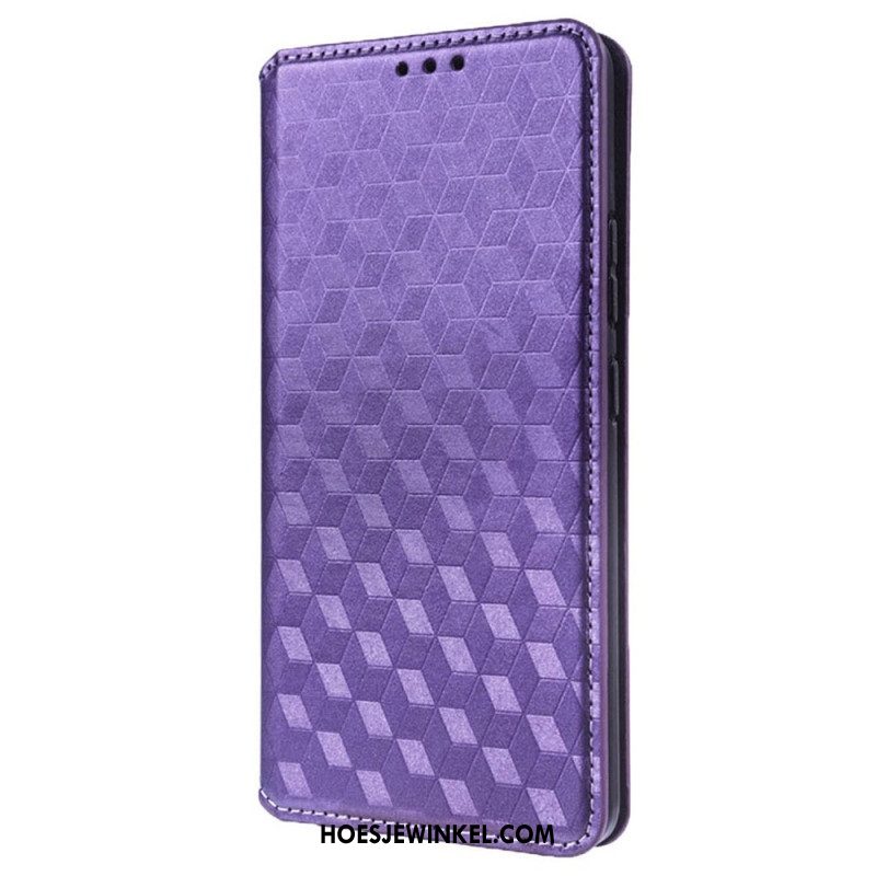 Bescherming Hoesje voor Samsung Galaxy S23 5G Folio-hoesje 3d Patroon