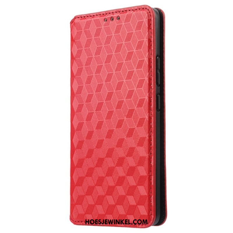 Bescherming Hoesje voor Samsung Galaxy S23 Plus 5G Folio-hoesje 3d Patroon