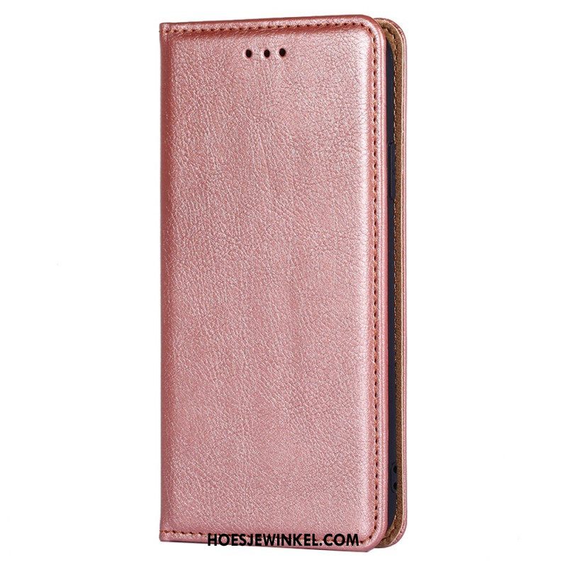 Bescherming Hoesje voor Samsung Galaxy S23 Plus 5G Folio-hoesje Kunstleer Stiksels