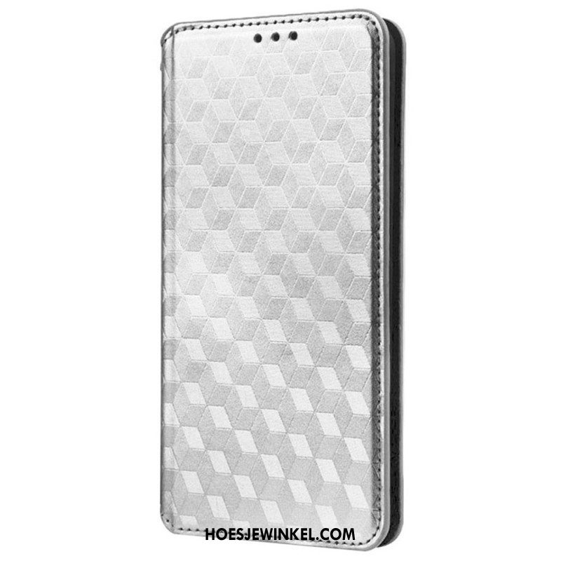 Bescherming Hoesje voor Samsung Galaxy S23 Ultra 5G Folio-hoesje 3d Patroon