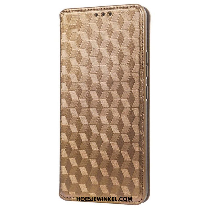 Bescherming Hoesje voor Samsung Galaxy S23 Ultra 5G Folio-hoesje 3d Patroon