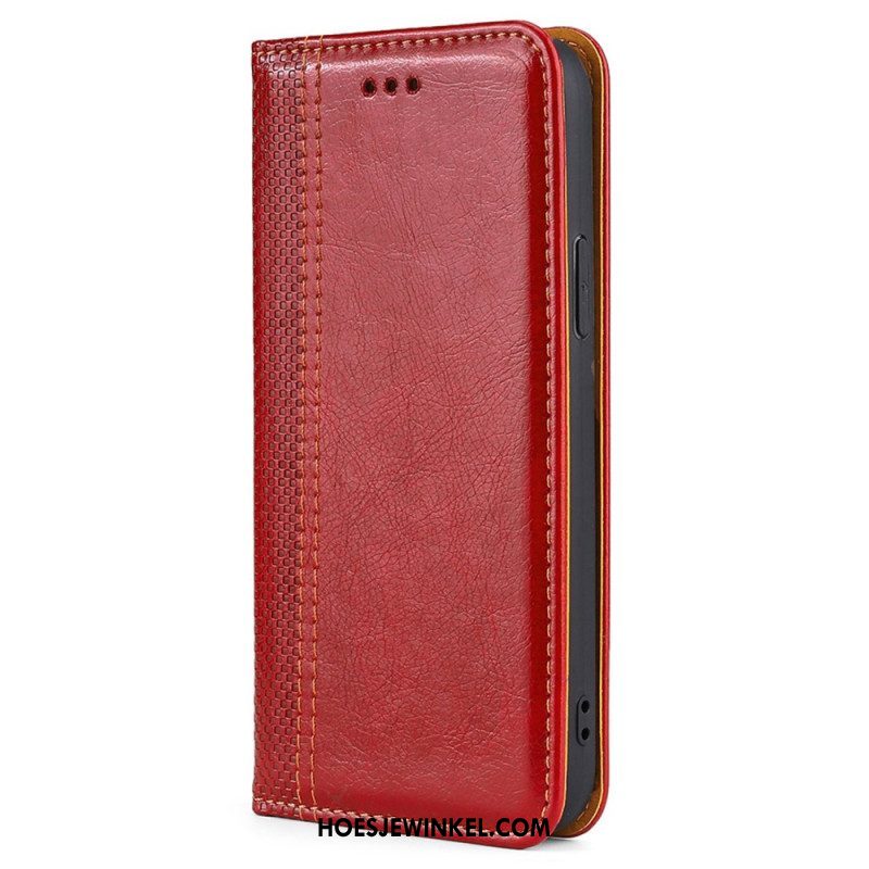 Bescherming Hoesje voor Samsung Galaxy S23 Ultra 5G Folio-hoesje Vintage-stijl