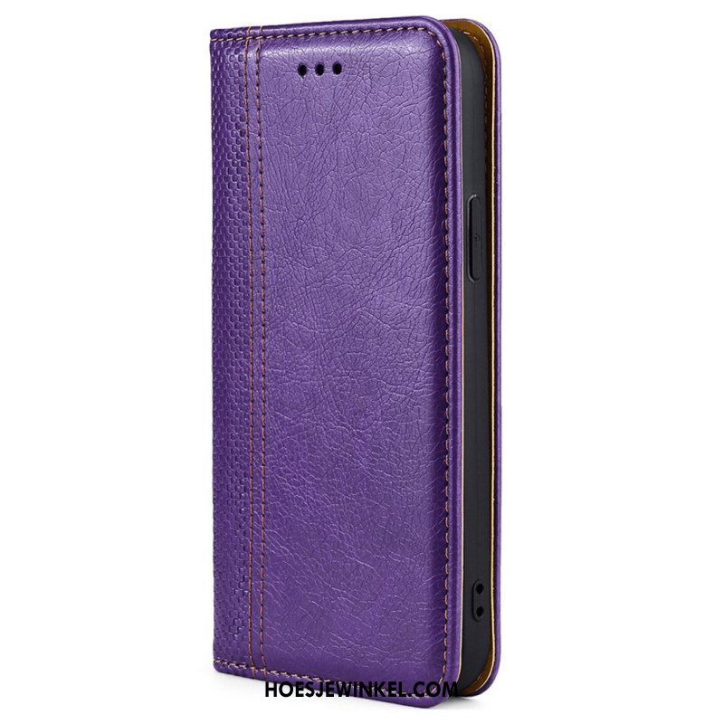 Bescherming Hoesje voor Samsung Galaxy S23 Ultra 5G Folio-hoesje Vintage-stijl