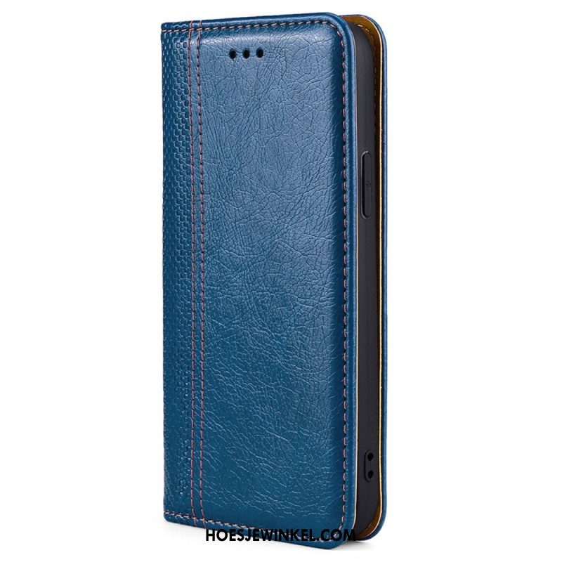 Bescherming Hoesje voor Samsung Galaxy S23 Ultra 5G Folio-hoesje Vintage-stijl