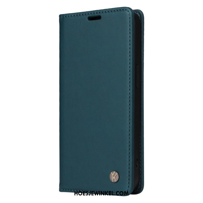 Bescherming Hoesje voor Samsung Galaxy S23 Ultra 5G Folio-hoesje Yikatu