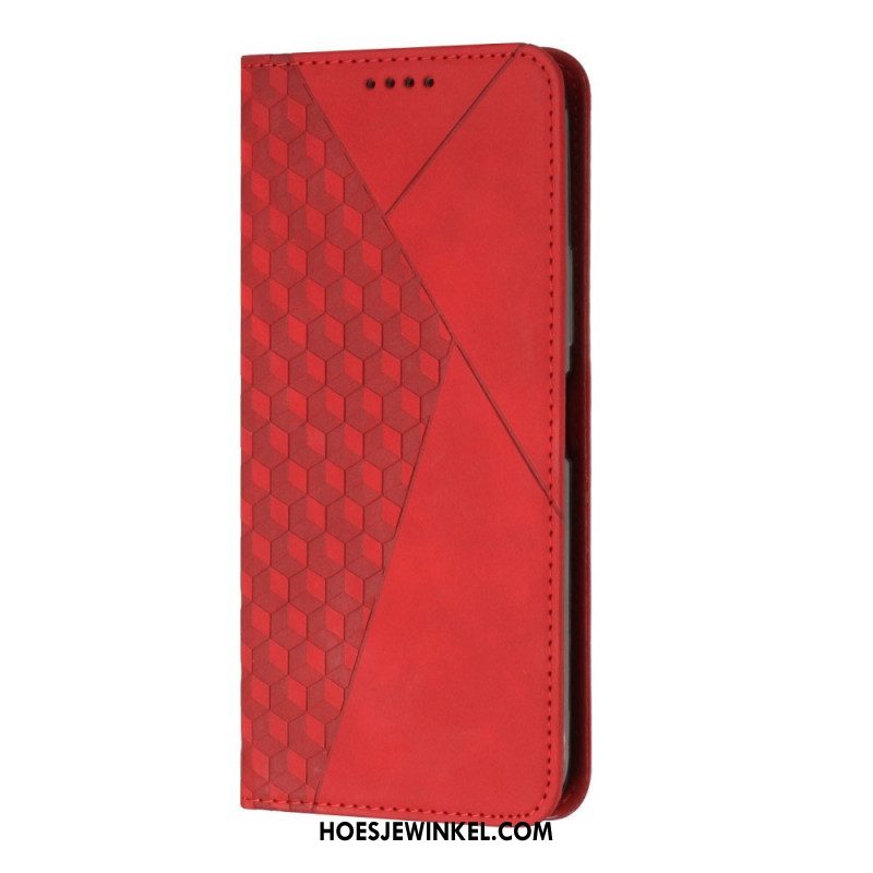 Bescherming Hoesje voor Sony Xperia 1 IV Folio-hoesje Stijl Leer 3d-patroon