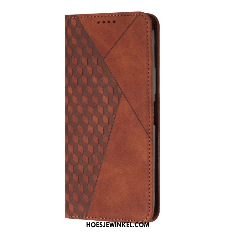 Bescherming Hoesje voor Sony Xperia 1 IV Folio-hoesje Stijl Leer 3d-patroon