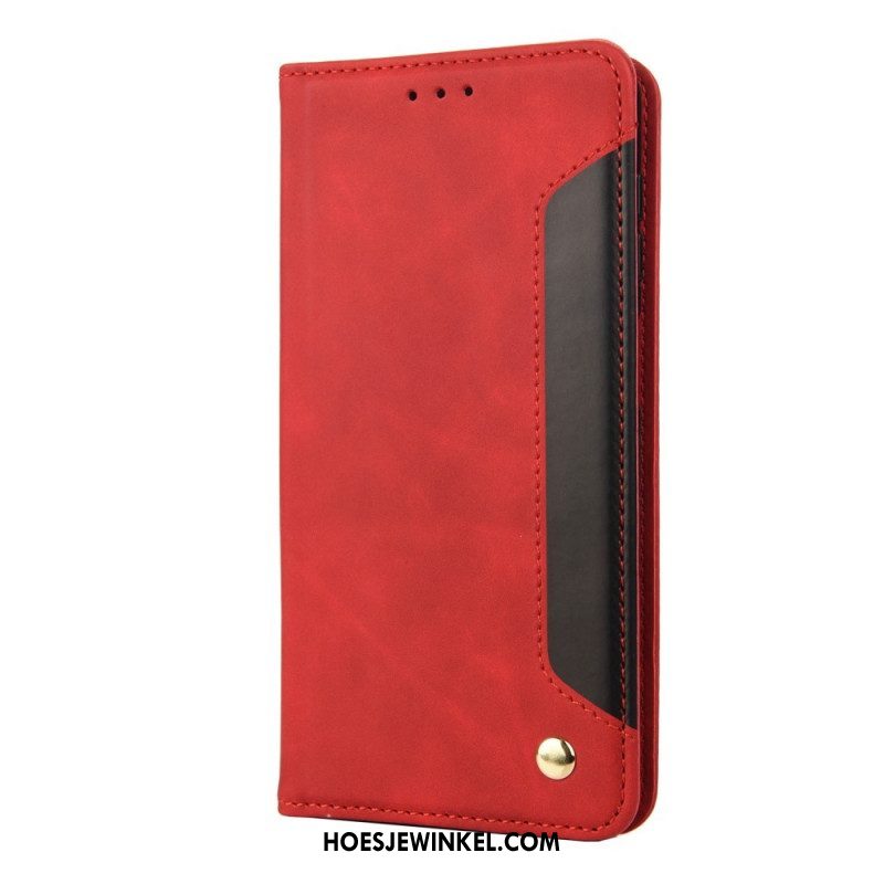 Bescherming Hoesje voor Sony Xperia 10 IV Folio-hoesje Twee Toon