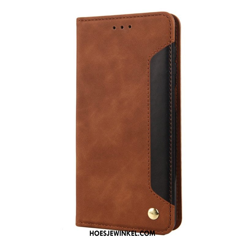 Bescherming Hoesje voor Sony Xperia 10 IV Folio-hoesje Twee Toon