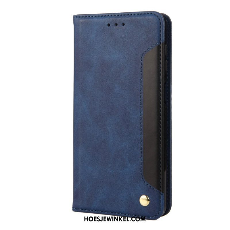 Bescherming Hoesje voor Sony Xperia 10 IV Folio-hoesje Twee Toon