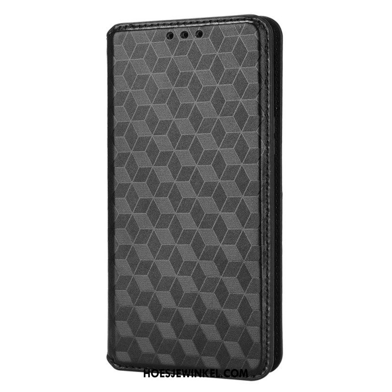 Bescherming Hoesje voor Sony Xperia 5 IV Folio-hoesje 3d Textuur