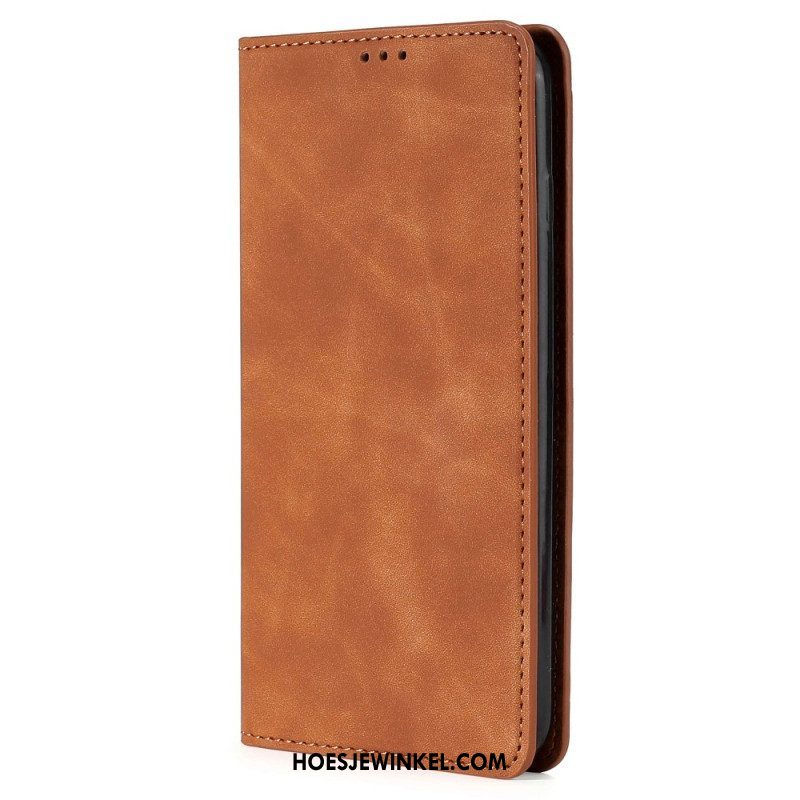 Bescherming Hoesje voor Sony Xperia 5 IV Folio-hoesje Elegant Kunstleer