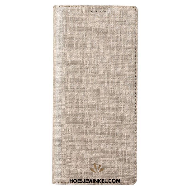 Bescherming Hoesje voor Sony Xperia 5 IV Folio-hoesje Getextureerde Vili Dmx-serie