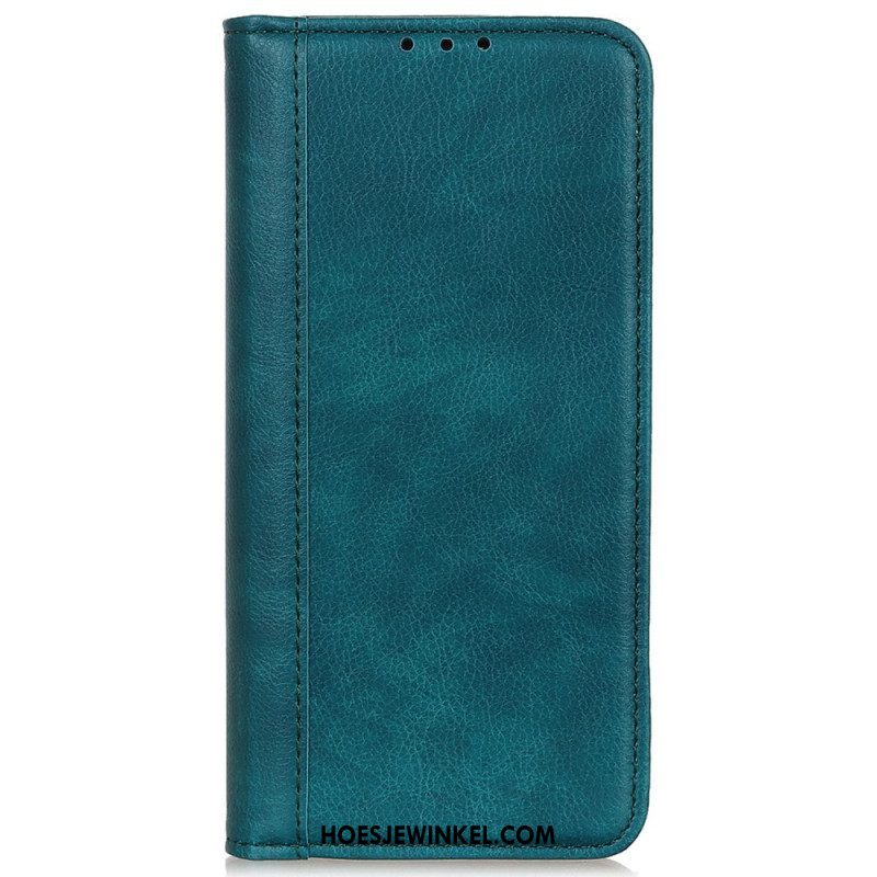 Bescherming Hoesje voor Sony Xperia Pro-I Folio-hoesje Elegantie Split Litchi Leer