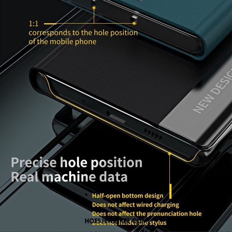 Bescherming Hoesje voor Xiaomi 12 Lite Folio-hoesje Nieuw Ontwerp