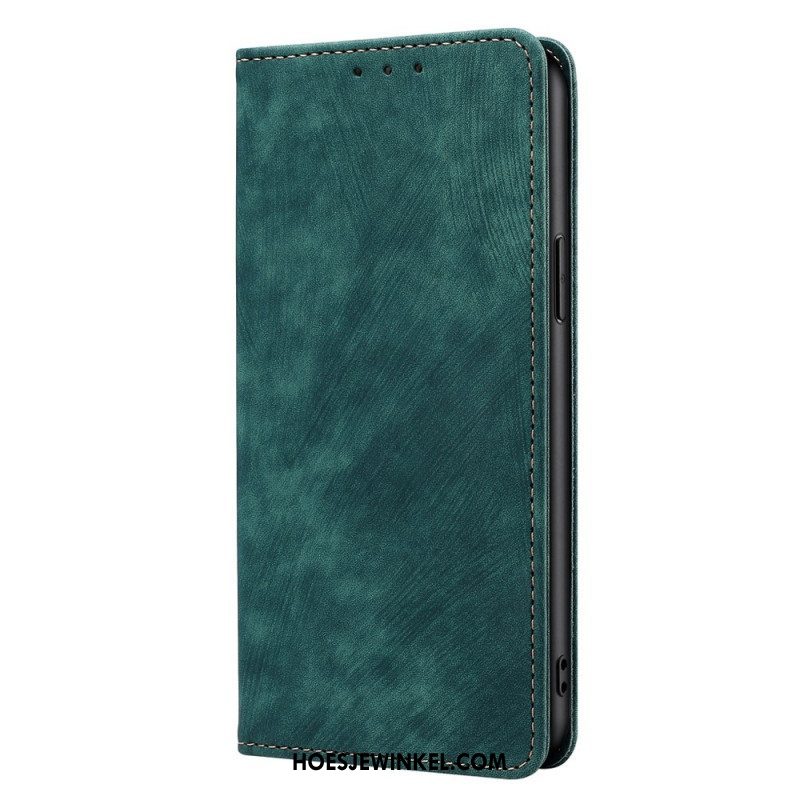 Bescherming Hoesje voor Xiaomi 12 Lite Folio-hoesje Retro Lederen Stijl