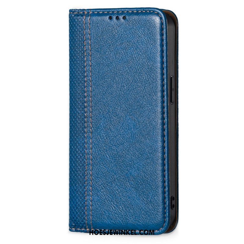 Bescherming Hoesje voor Xiaomi 12 Pro Folio-hoesje Vintage Leereffect