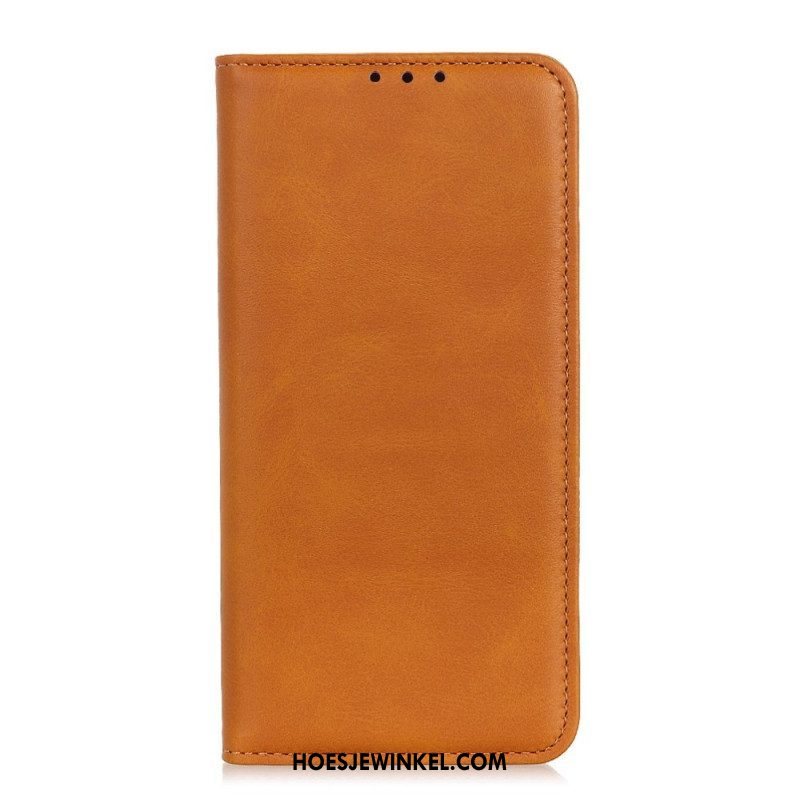 Bescherming Hoesje voor Xiaomi 12T / 12T Pro Folio-hoesje Gespleten Leer