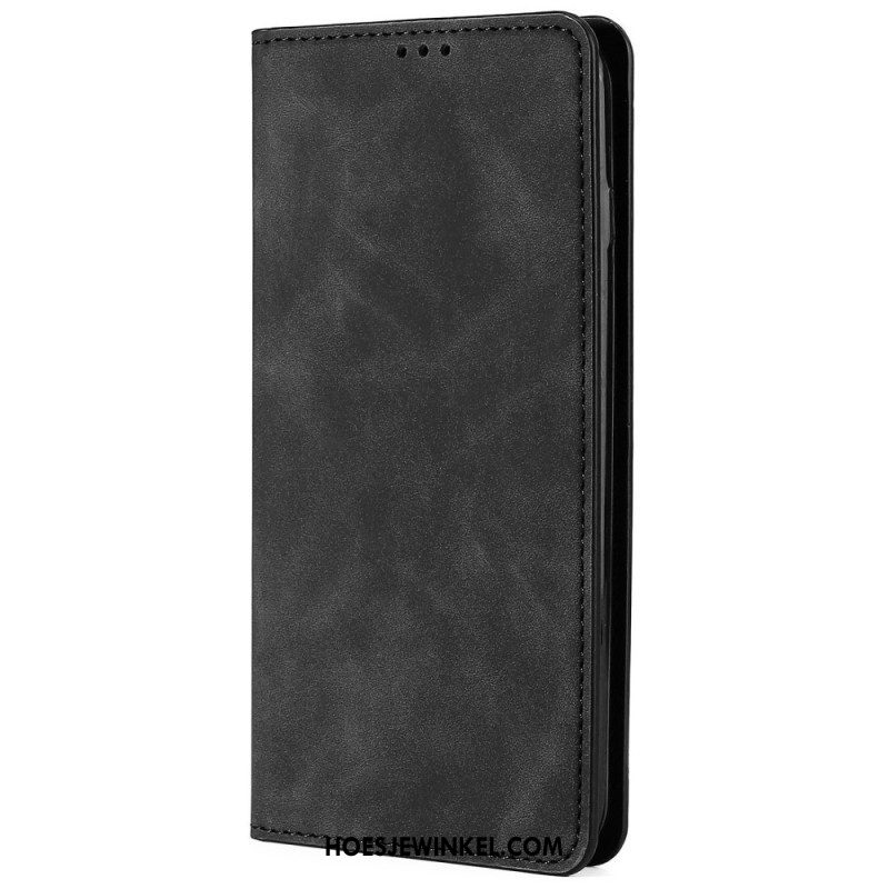 Bescherming Hoesje voor Xiaomi 12T / 12T Pro Folio-hoesje Leer-effect