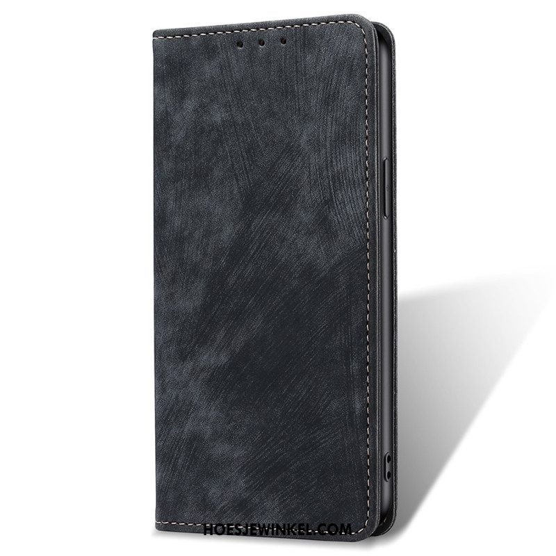 Bescherming Hoesje voor Xiaomi 12T / 12T Pro Folio-hoesje Vintage Lederen Stijl