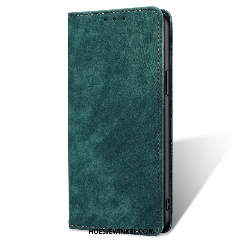 Bescherming Hoesje voor Xiaomi 12T / 12T Pro Folio-hoesje Vintage Lederen Stijl