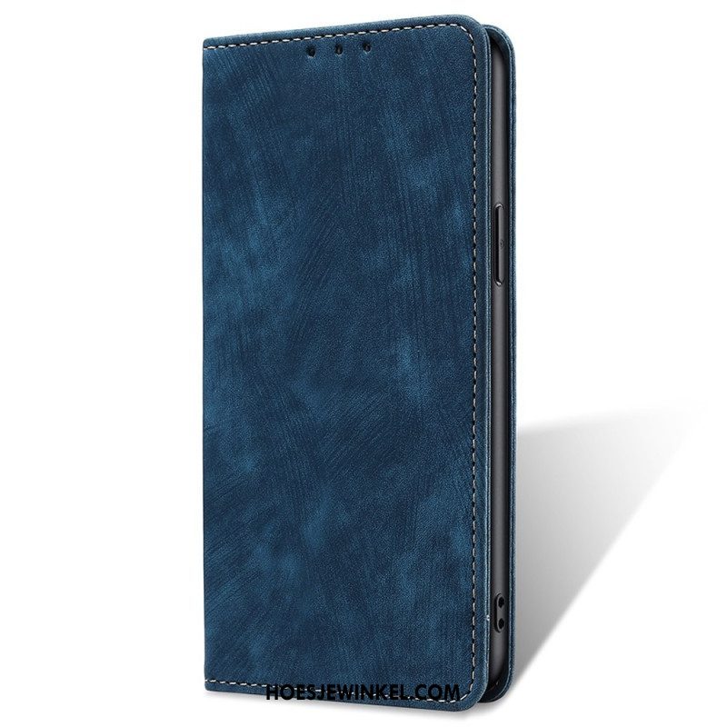 Bescherming Hoesje voor Xiaomi 12T / 12T Pro Folio-hoesje Vintage Lederen Stijl